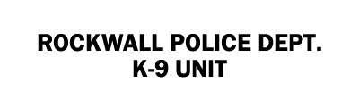 K-9 Unit
